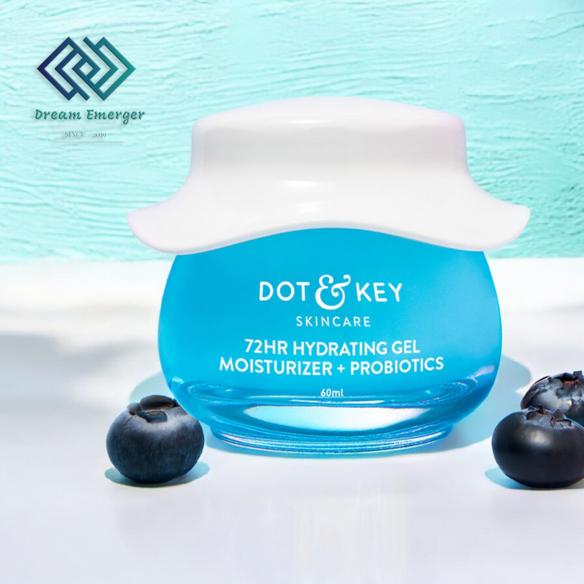 Dot & Key 72HR Hydrating Gel + Probiotics Moisturizer – 60 ml